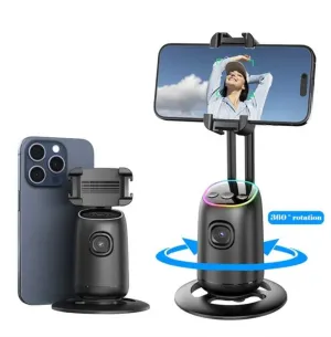 بميزة الدوران AI intelligence تتبع الوجه ، tiktok live our mobile stand With AI intelligence face tracking, TikTok Live is our mobile stand.