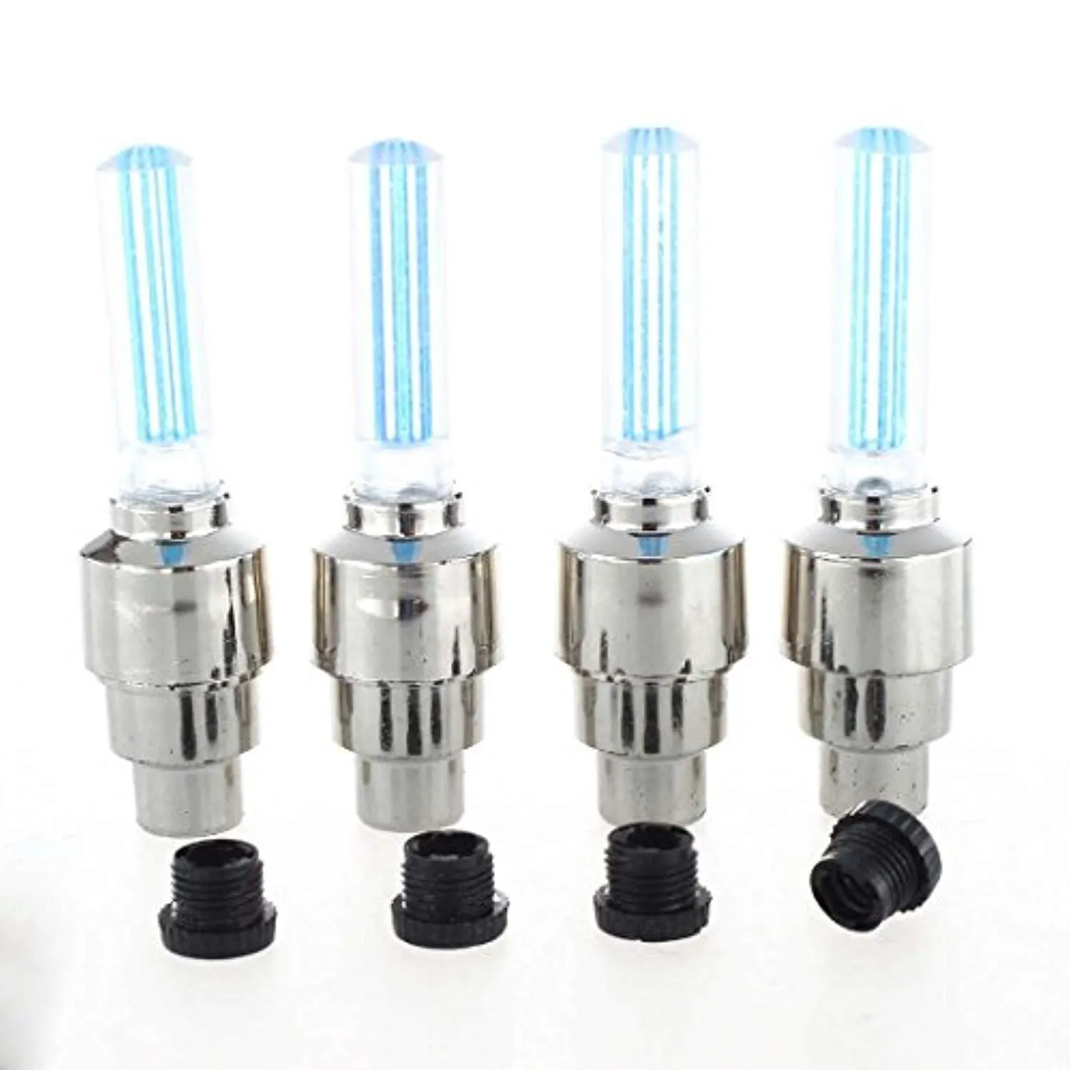 0543 LED Flash Light lamp tyre Wheel Valve Sealing caps
