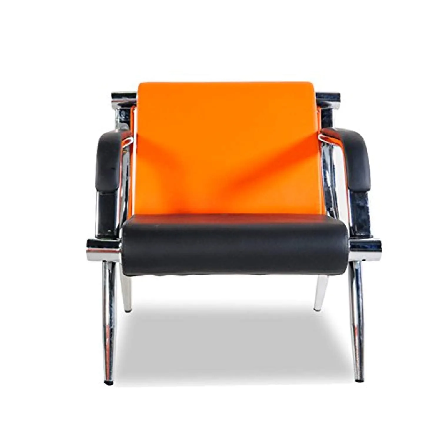 2 Pcs PU Leather Office Reception Chair Executive Side Waiting Room