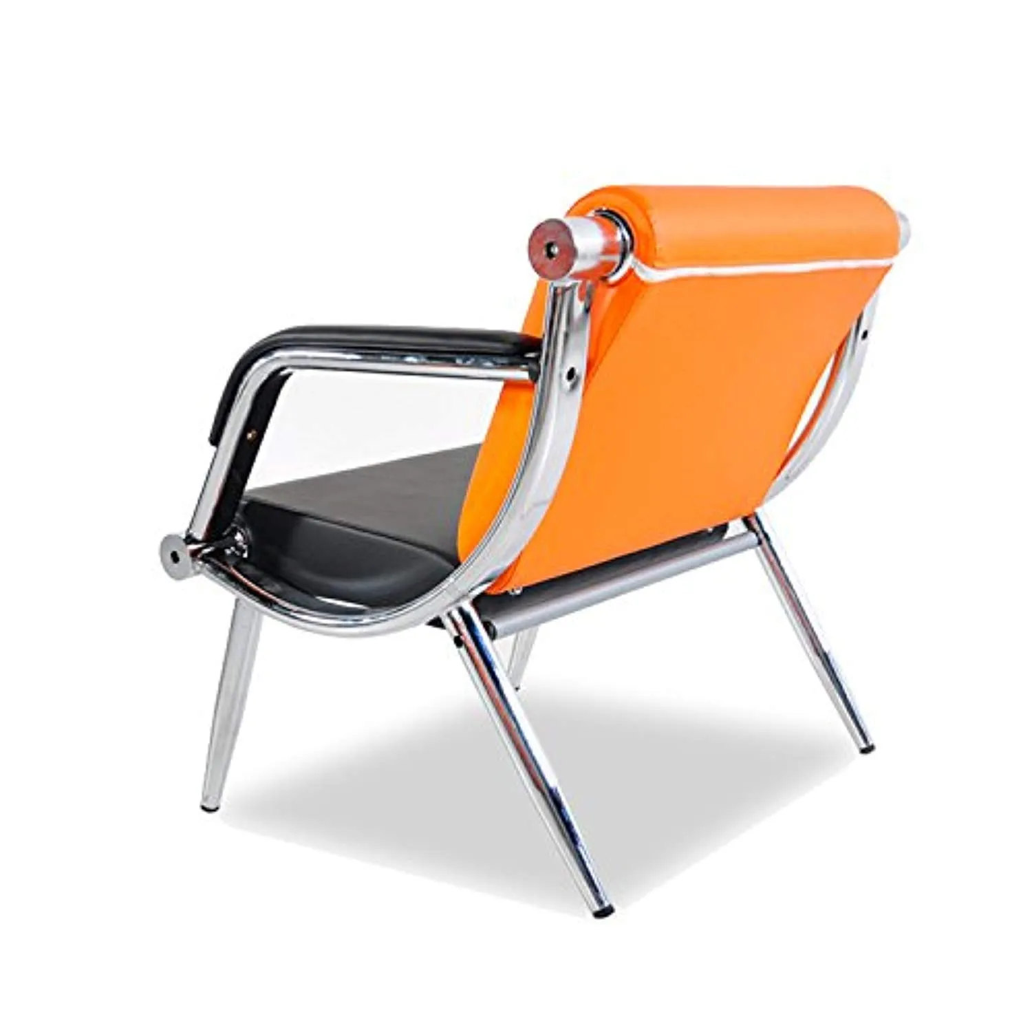 2 Pcs PU Leather Office Reception Chair Executive Side Waiting Room