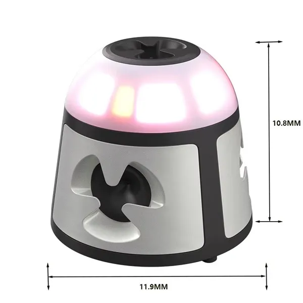 360 Ultrasonic Rodent Repeller  4-Mode Mouse & Rat Deterrent with Flashing Lights & Alarm, Indoor Pest Control for Mice, Cockroaches, Ants, Spiders