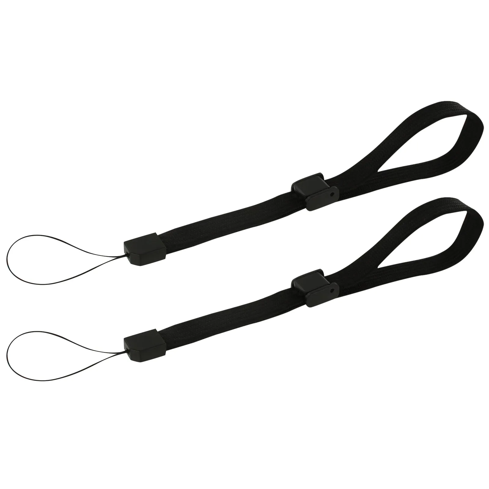 Adjustable wrist strap for handheld games consoles, cameras & mobiles replacement – 2 pack black | ZedLabz