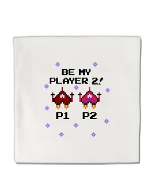 Be My Player 2 Micro Fleece 14&#x22;x14&#x22; Pillow Sham