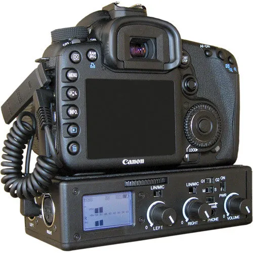 Beachtek Dxa-5Da Dual Xlr Adapter 5Dmkii