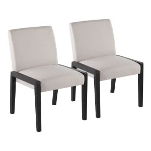 Carmen Chair - Set of 2 Beige By LumiSource - DC-CARMEN BKBG2