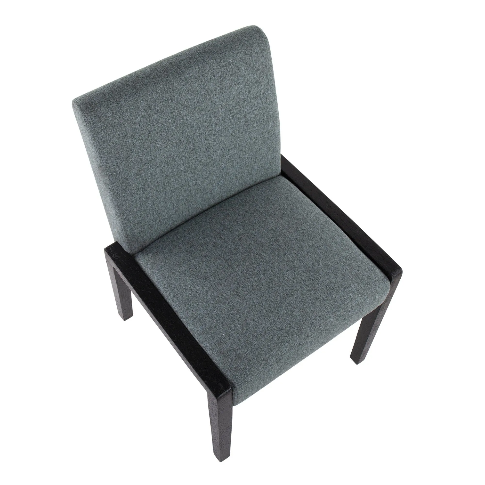 Carmen Chair - Set of 2 Gray By LumiSource - DC-CARMEN BKGY2