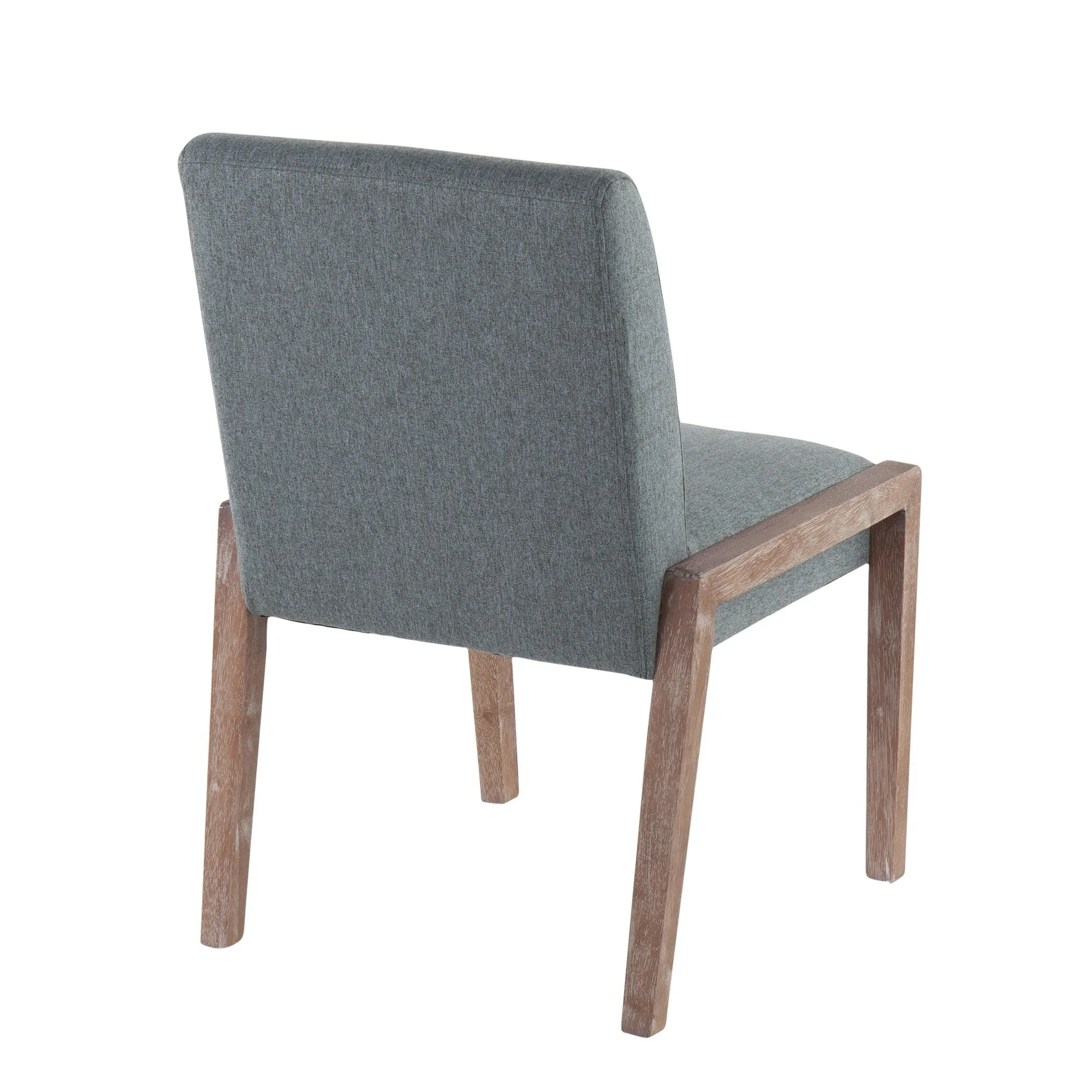 Carmen Chair - Set of 2 Gray By LumiSource - DC-CARMEN WWGY2