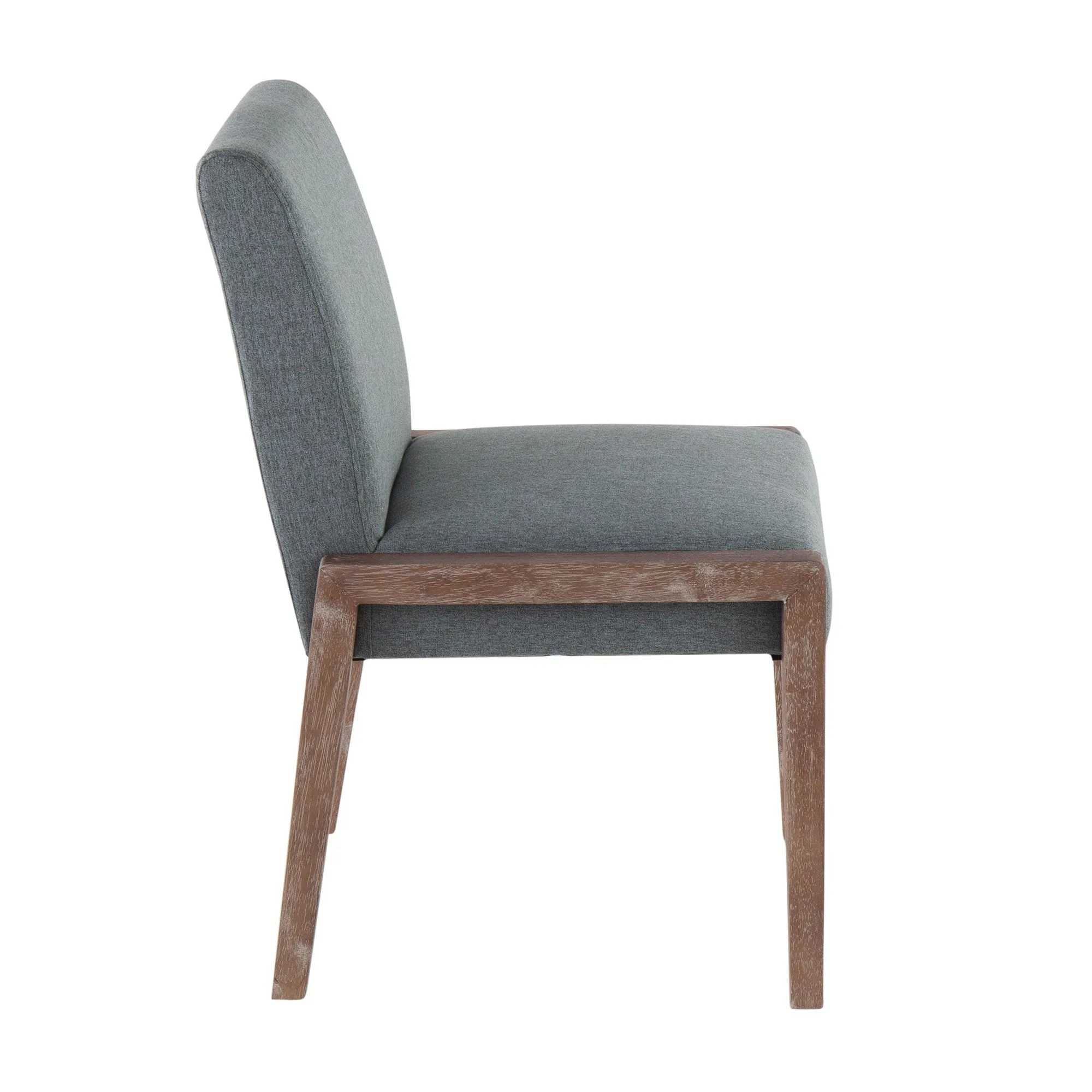 Carmen Chair - Set of 2 Gray By LumiSource - DC-CARMEN WWGY2