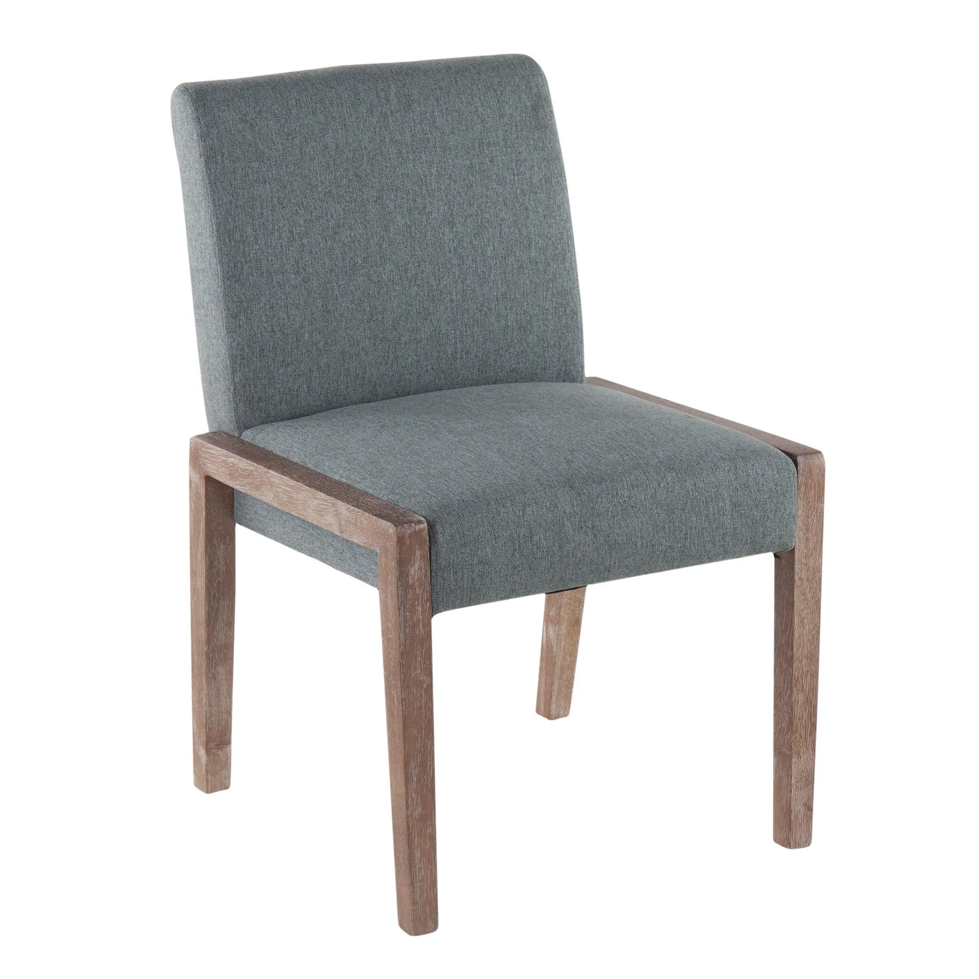 Carmen Chair - Set of 2 Gray By LumiSource - DC-CARMEN WWGY2