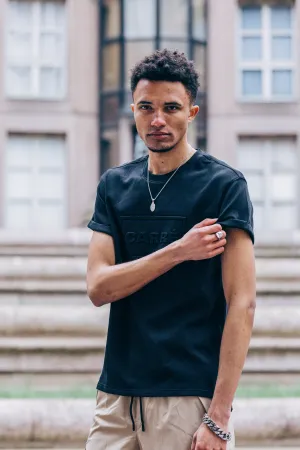 Carré Imprint Short Sleeve T-Shirt Black