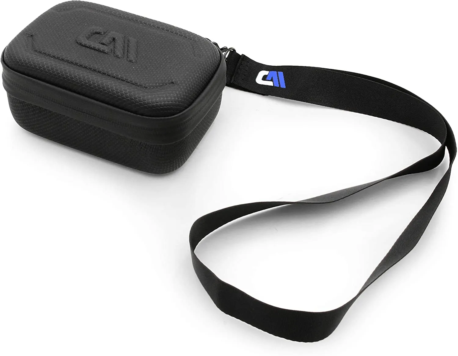 CASEMATIX Hard Shell Travel Case Compatible with Garmin eTrex SE 2.2, 22x, 30x, Touch 35 and More - Protective Carrying Case with Lanyard and Carabiner