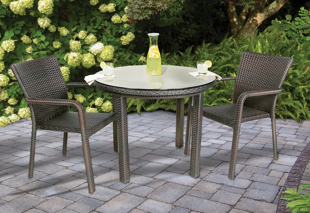 Coco Bistro 3 Piece Outdoor Bistro Set 36"