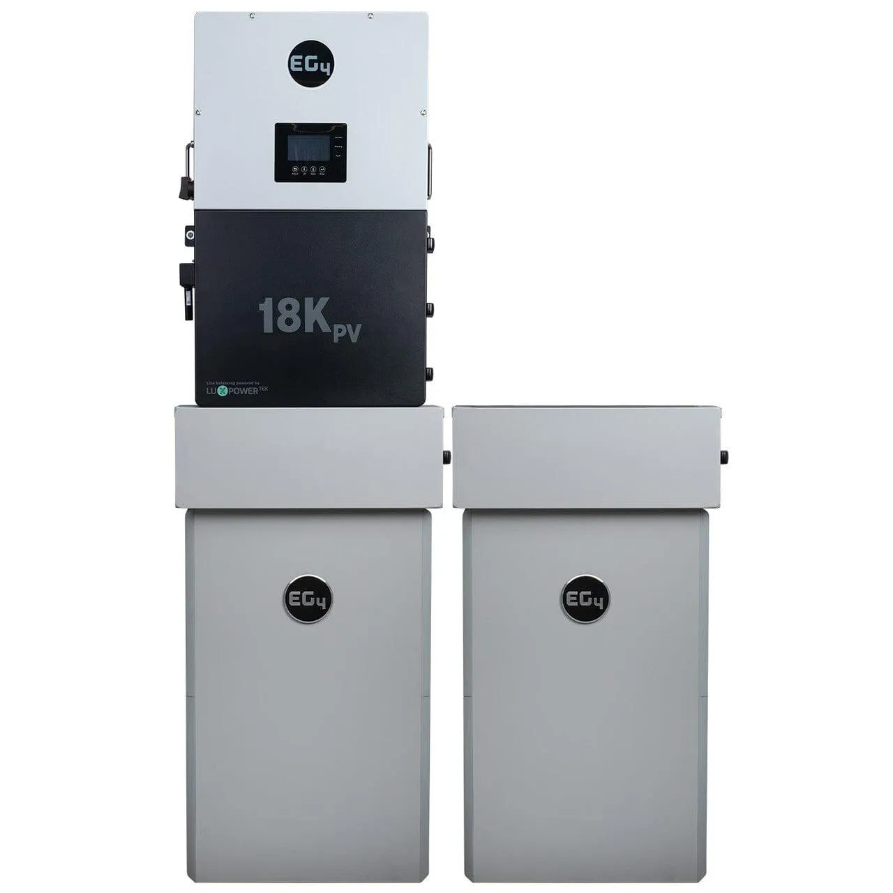 EG4 18K PowerPro ESS | 14.3kWh - 28.6kWh Capacity | EG4-18Kpv & EG4-PowerPro WallMount Battery Bundle |10-Year Warranty