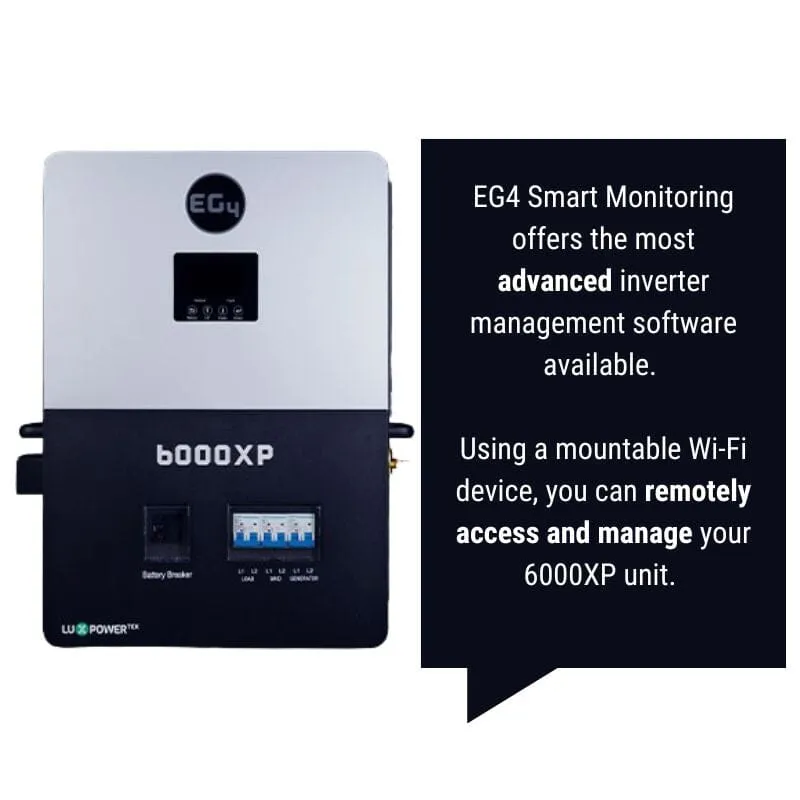EG4 6K XP & EG4 PowerPro WallMount Battery Bundle (ESS) 14.3kWh Capacity | 10-Year Warranty