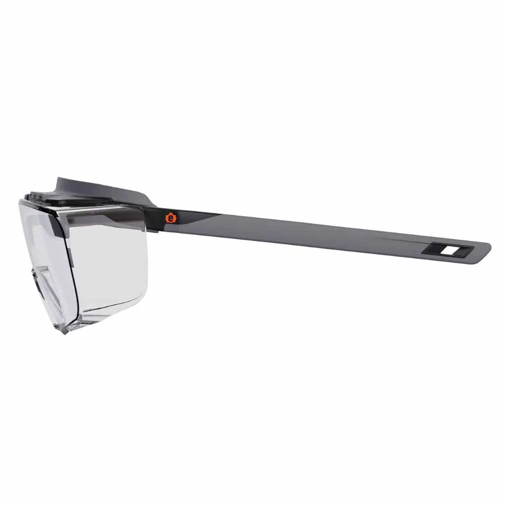 Ergodyne 55102 OSMIN-AFAS Matte Black Frame Clear Lens AFAS Safety Glasses