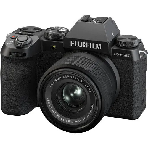 FUJIFILM X-S20 Mirrorless Camera - Black