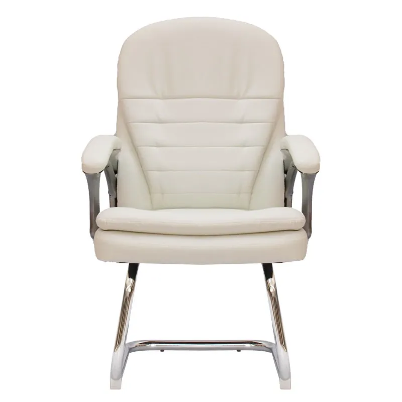 High-Back Comfortable Pu Leather Office Chair 511G White