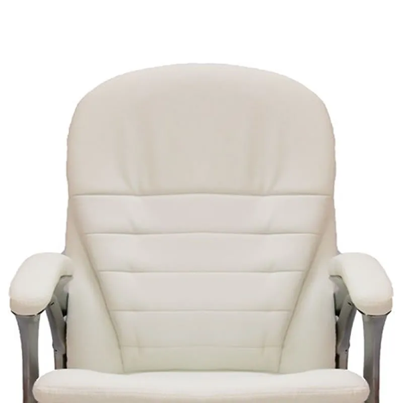 High-Back Comfortable Pu Leather Office Chair 511G White