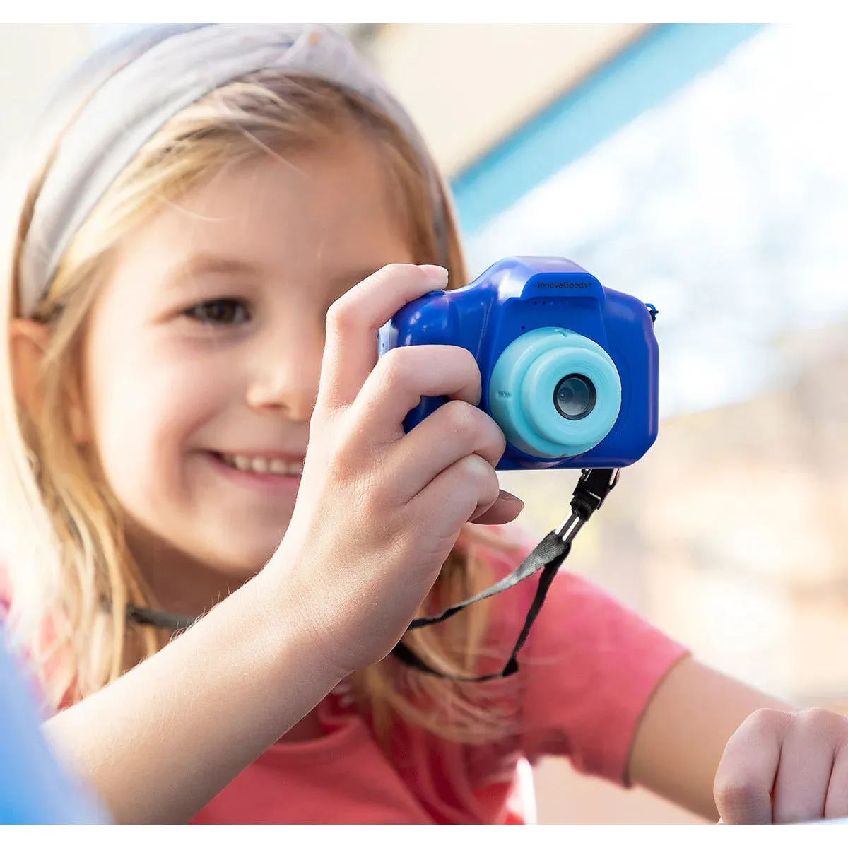 Innovagoods Children’s Digital Camera Kidmera - Blue | 821302
