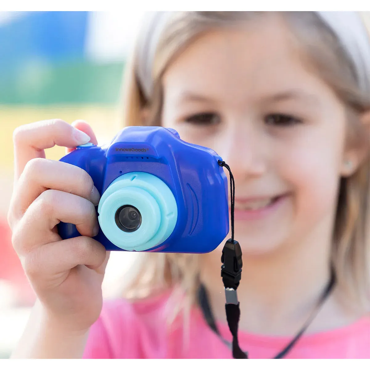 Innovagoods Children’s Digital Camera Kidmera - Blue | 821302