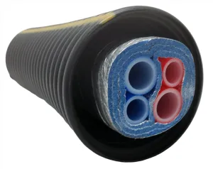 Insulated Pipe 3 Wrap, (4) 3/4 Oxygen Barrier lines