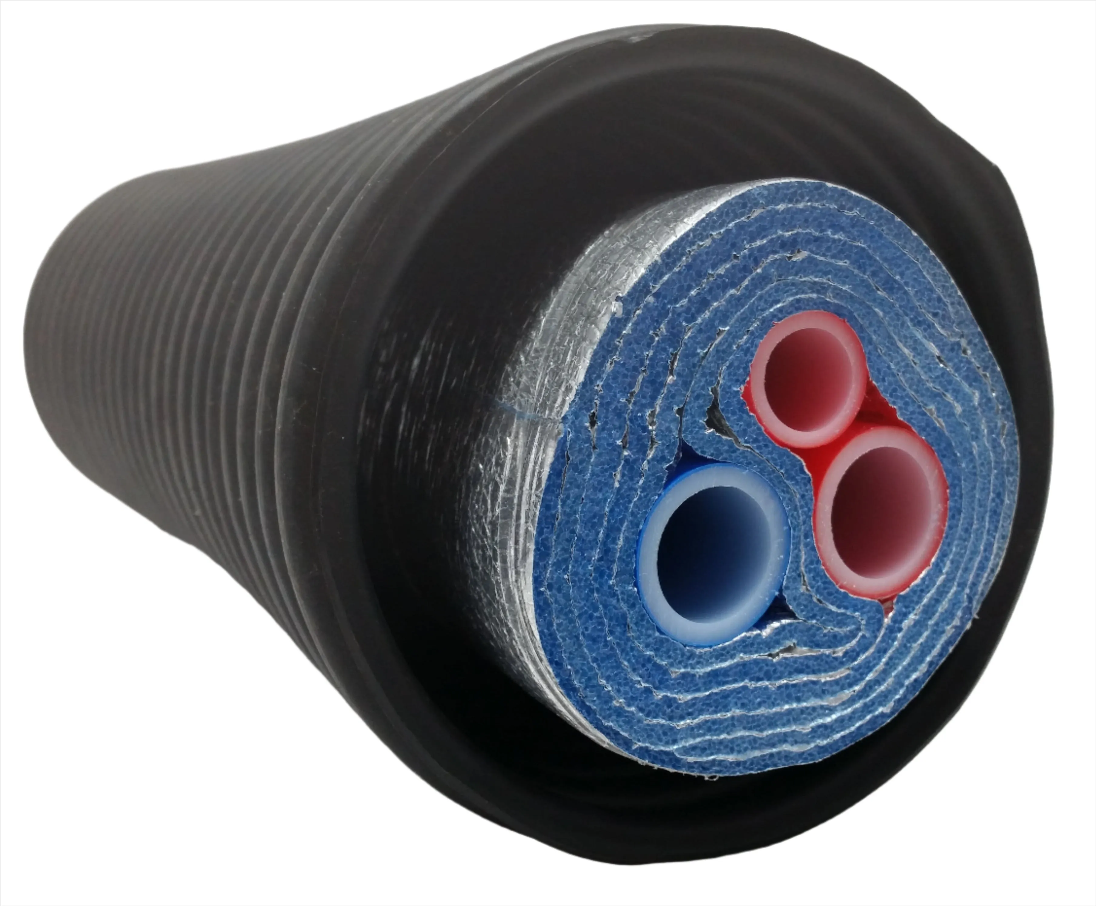 Insulated Pipe 5 Wrap (2) 1" Oxygen Barrier (1) 3/4" Non Oxygen Barrier lines