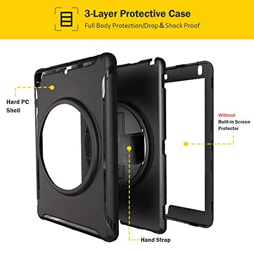 iPad 9.7 5th Gen/ 6th Gen iPad Air 1st Gen/ 2nd Gen Rugged Heavy Duty Case | ProCase