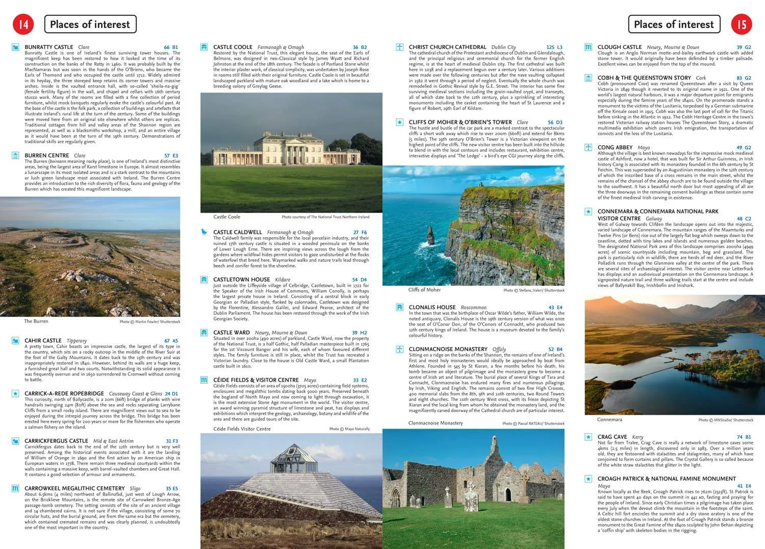 Ireland Comprehensive Road Atlas by Collins Maps (2023)