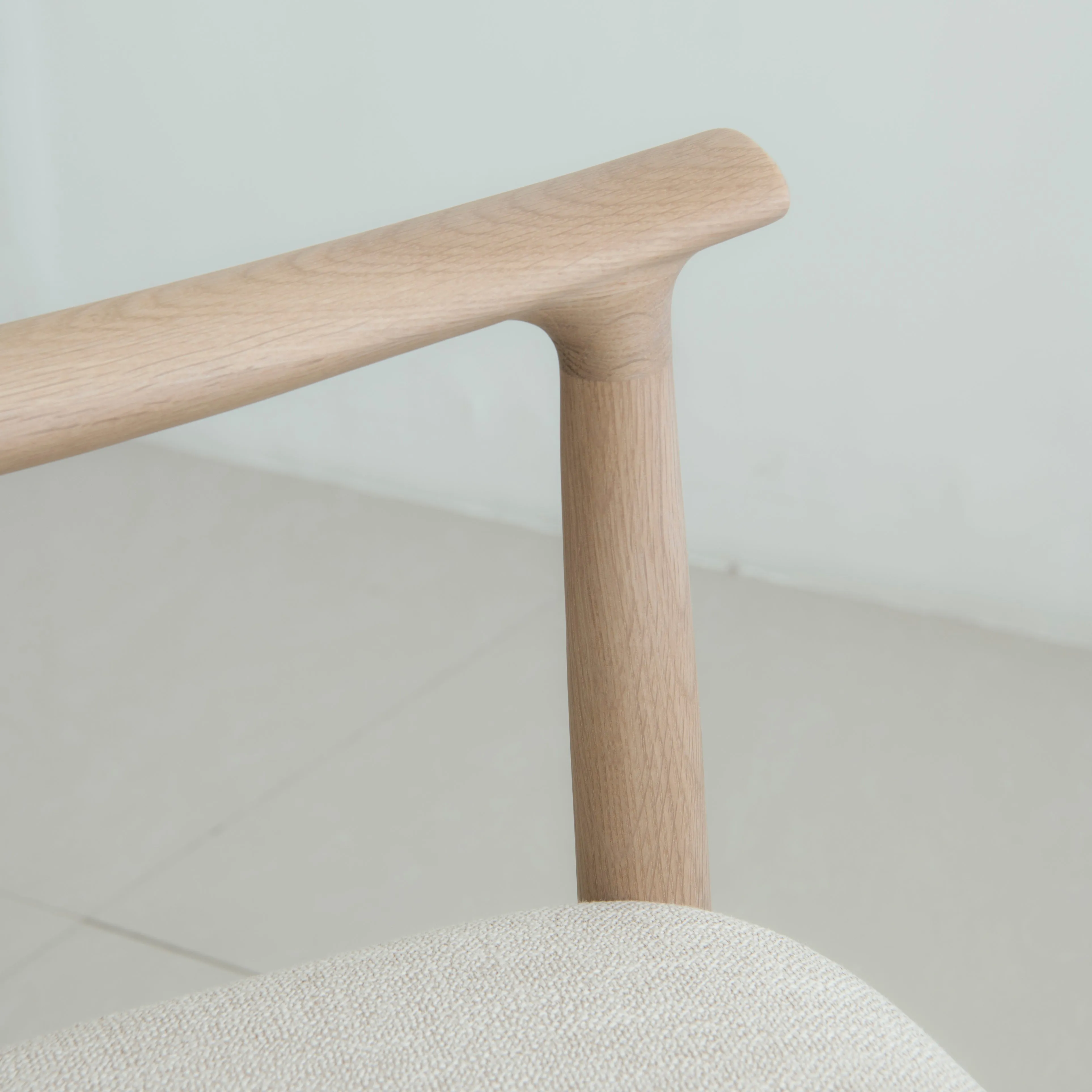 Isabella Mid century Leisure Chair - Solid American Oak