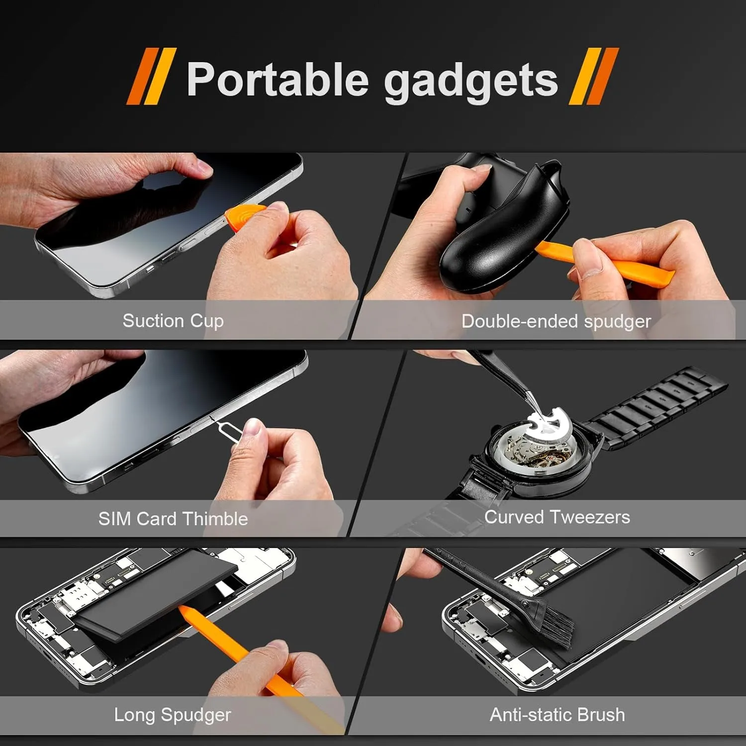 JOREST 38Pcs Small Precision Screwdriver Set, Tool Gifts for Men, Christmas Gifts for him with Torx T5, T6, Repair Tool Kit for Macbook, Computer, Laptop, iPhone, PS4 PS5, Xbox, Switch, glasses, Watch