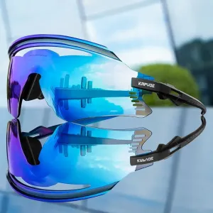 Kapvoe Photochromic MTB Road Bike Glasses UV400 Protection Sunglasses Cycling Glasses Sports Men Women Eyewear Goggle