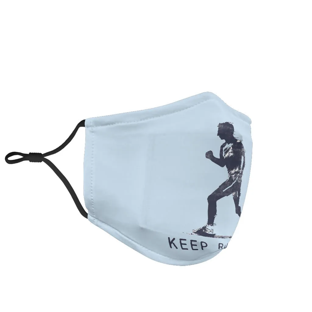 Keep Running Face Mask