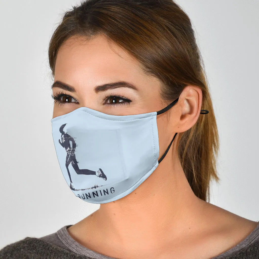 Keep Running Face Mask
