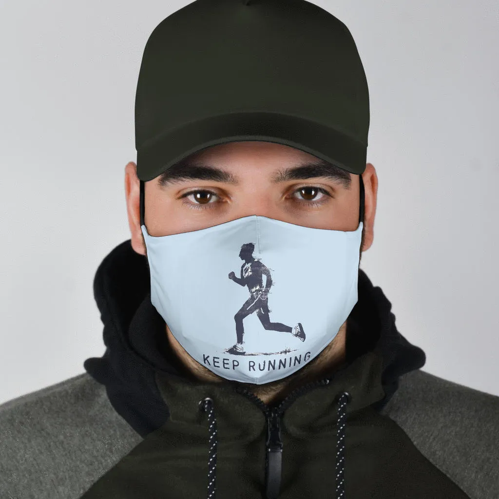 Keep Running Face Mask