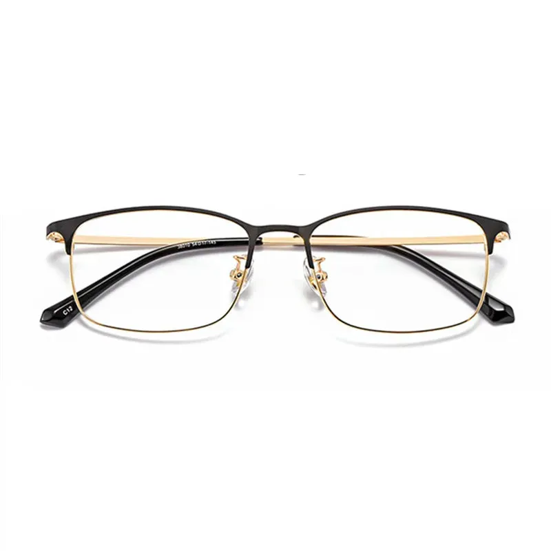 Kocolior Unisex Full Rim Square Alloy Hyperopic Reading Glasses 38010