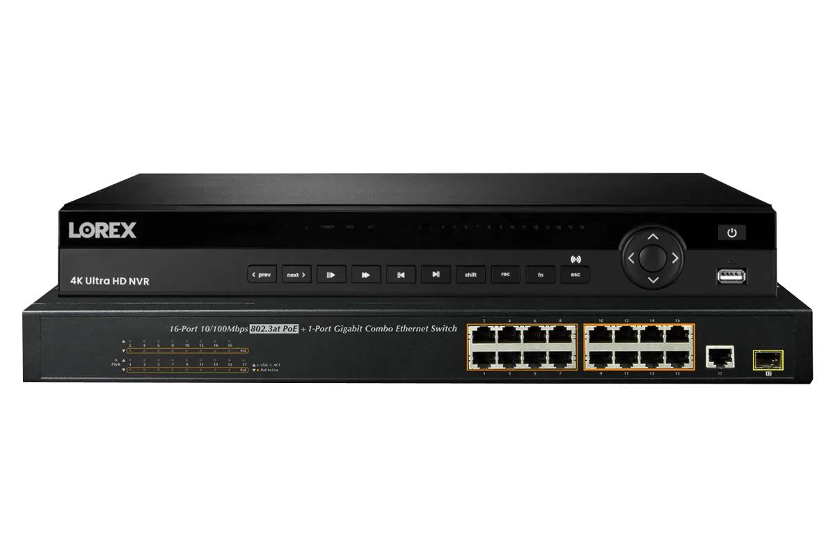Lorex 4K (32 Camera Capable) Elite Series 8TB NVR