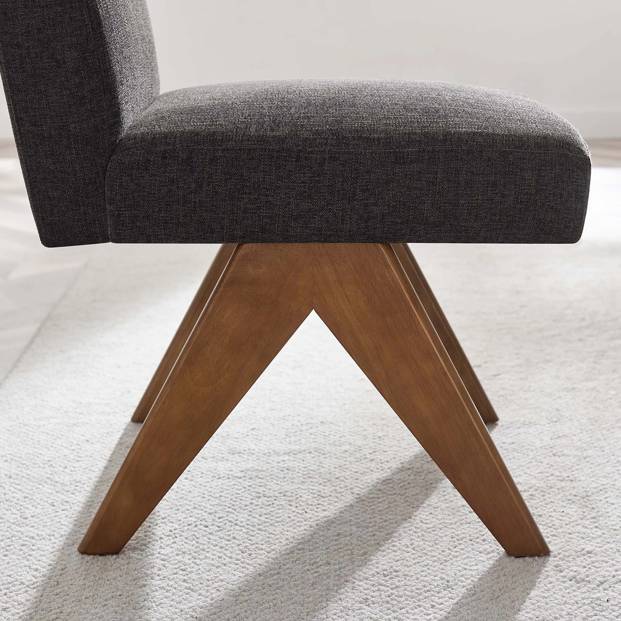 Lyra Fabric Dining Room Side Chair - Set of 2 by Modway