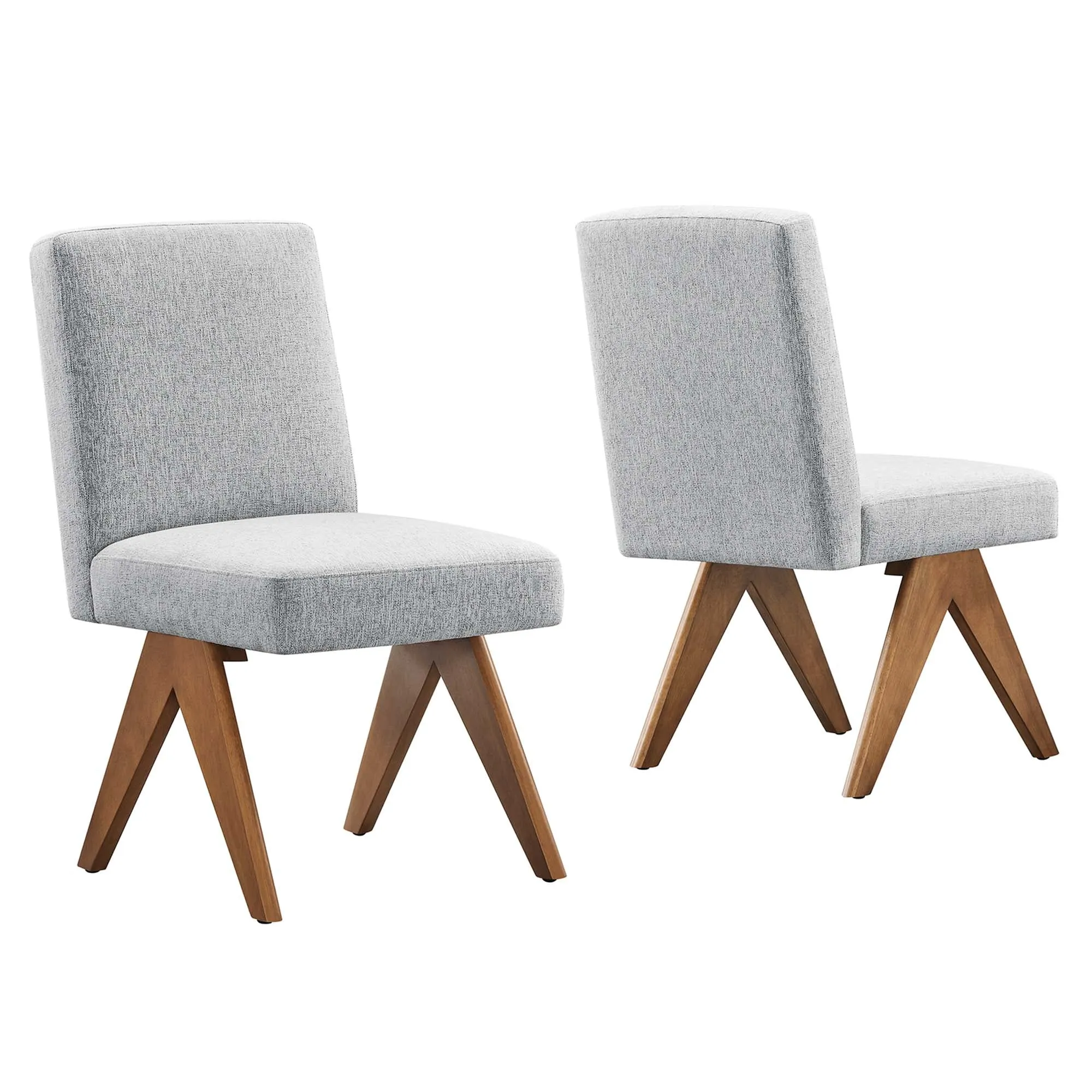 Lyra Fabric Dining Room Side Chair - Set of 2 by Modway