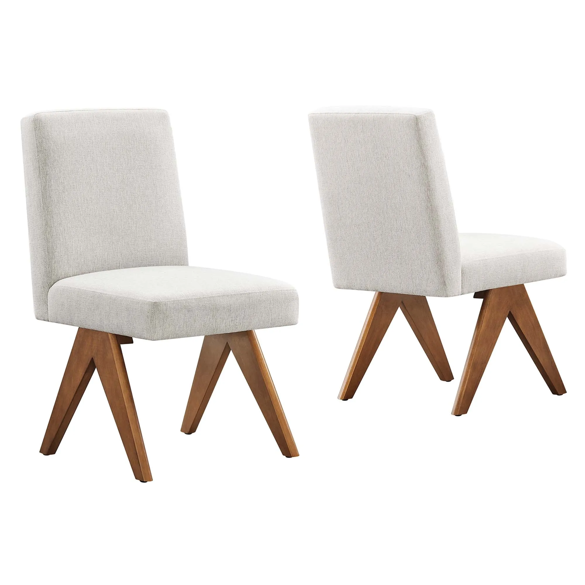 Lyra Fabric Dining Room Side Chair - Set of 2 by Modway