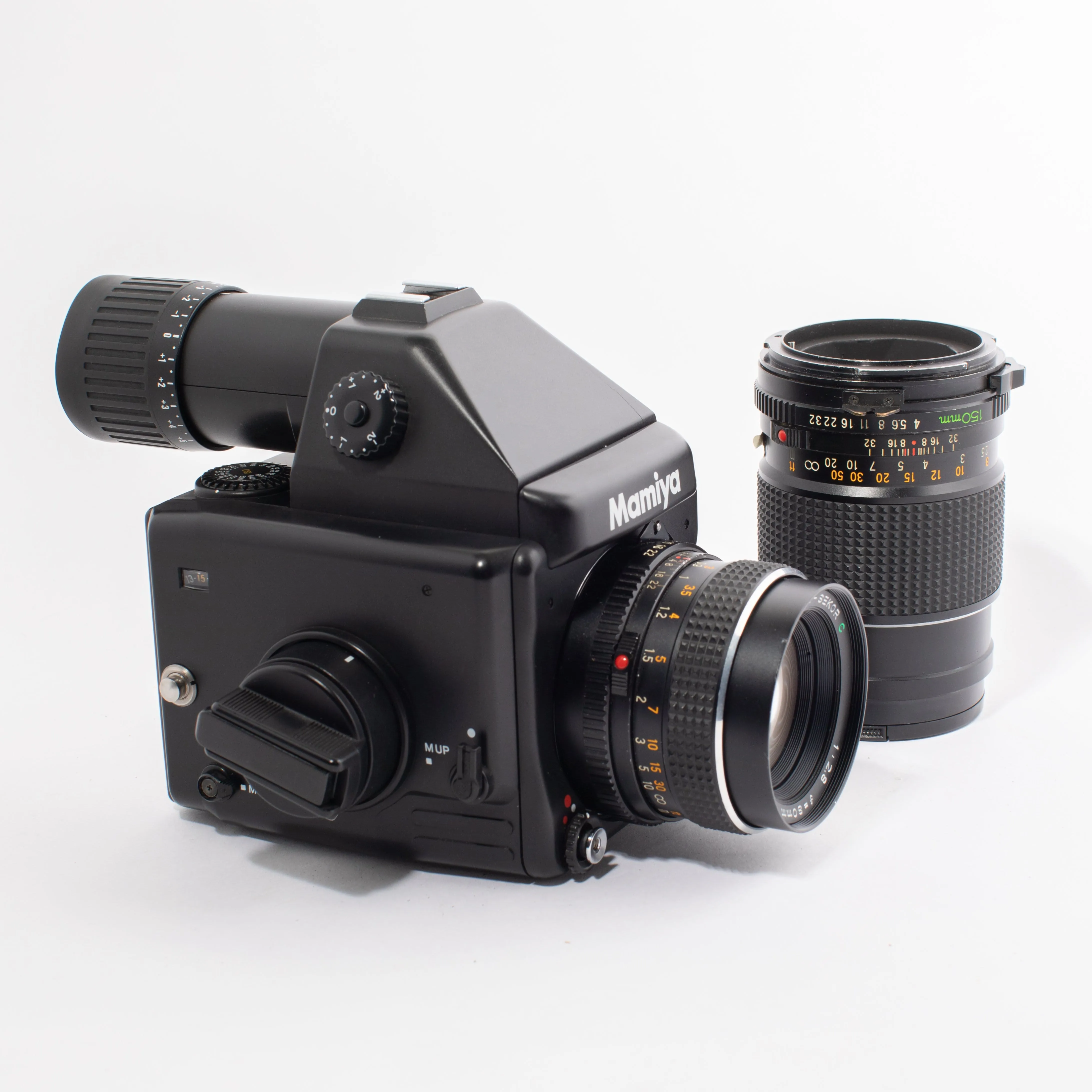 Mamiya 645E with Mamiya-Sekor C 80mm f/2.8 and Mamiya-Sekor C 150mm f/4- FRESH CLA