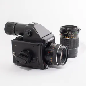 Mamiya 645E with Mamiya-Sekor C 80mm f/2.8 and Mamiya-Sekor C 150mm f/4- FRESH CLA