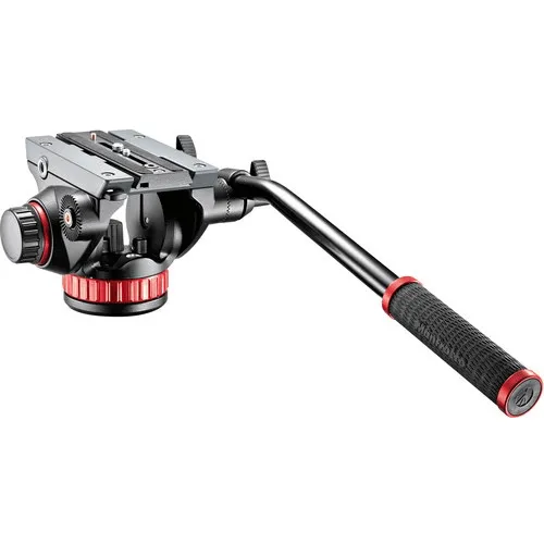 Manfrotto 502AH Video Head & MT055XPRO3 Aluminum Tripod Kit