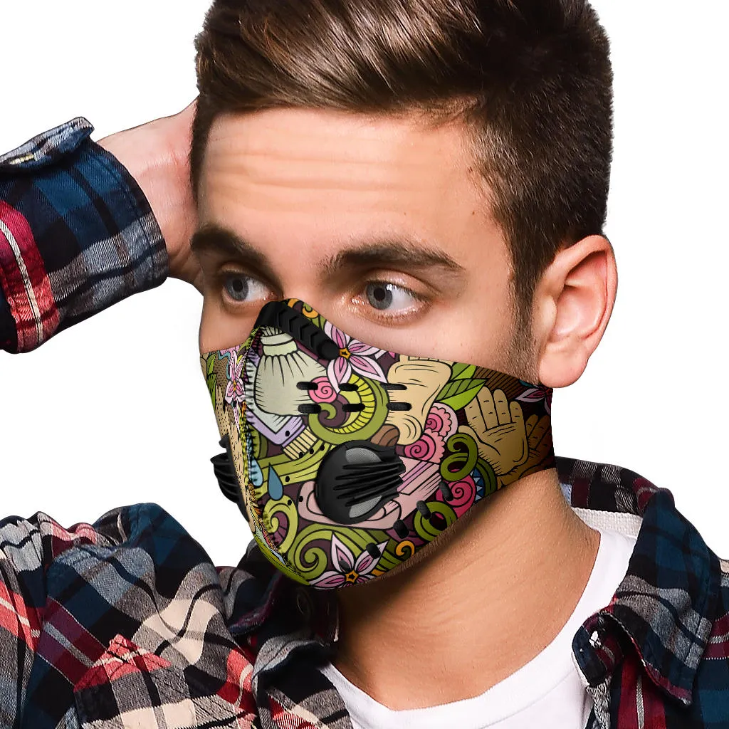 Massage Therapist Premium Face Mask