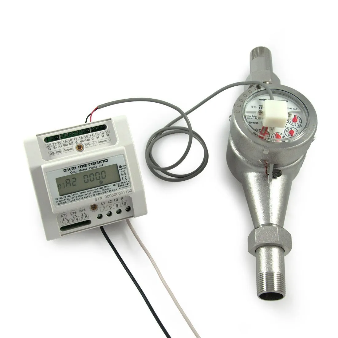 (Modbus) EKM Omnimeter Pulse UL v.4 – Pulse Counting, Relay Controlling, Universal Smart Electric Meter, UL Listed, ANSI