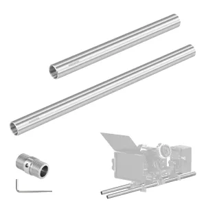 NEEWER SR014 Stainless Steel 19mm Rod Set