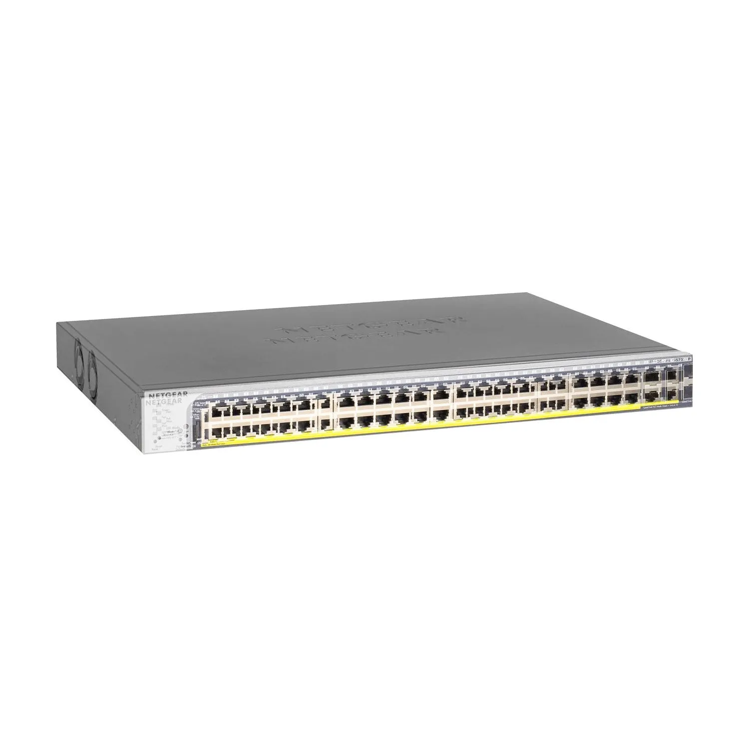 NETGEAR 48-Port Gigabit PoE  Ethernet Smart Managed Pro Switch with 4 SFP Ports | 380W | ProSAFE and lifetime technical chat support (GS752TP)