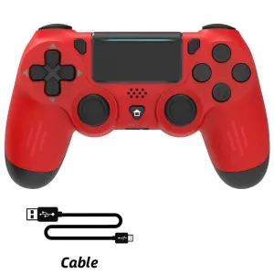 NEW DATA FROG Wireless Bluetooth Controller for PS4 Controller Remote Gamepad Compatible with PS4/Slim/Pro Dual Vibration Game Joystick for PC