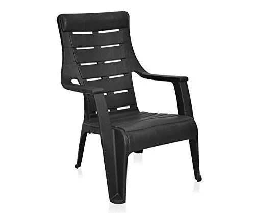 Nilkamal Sunday Garden Chair (Iron Black)
