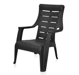 Nilkamal Sunday Garden Chair (Iron Black)
