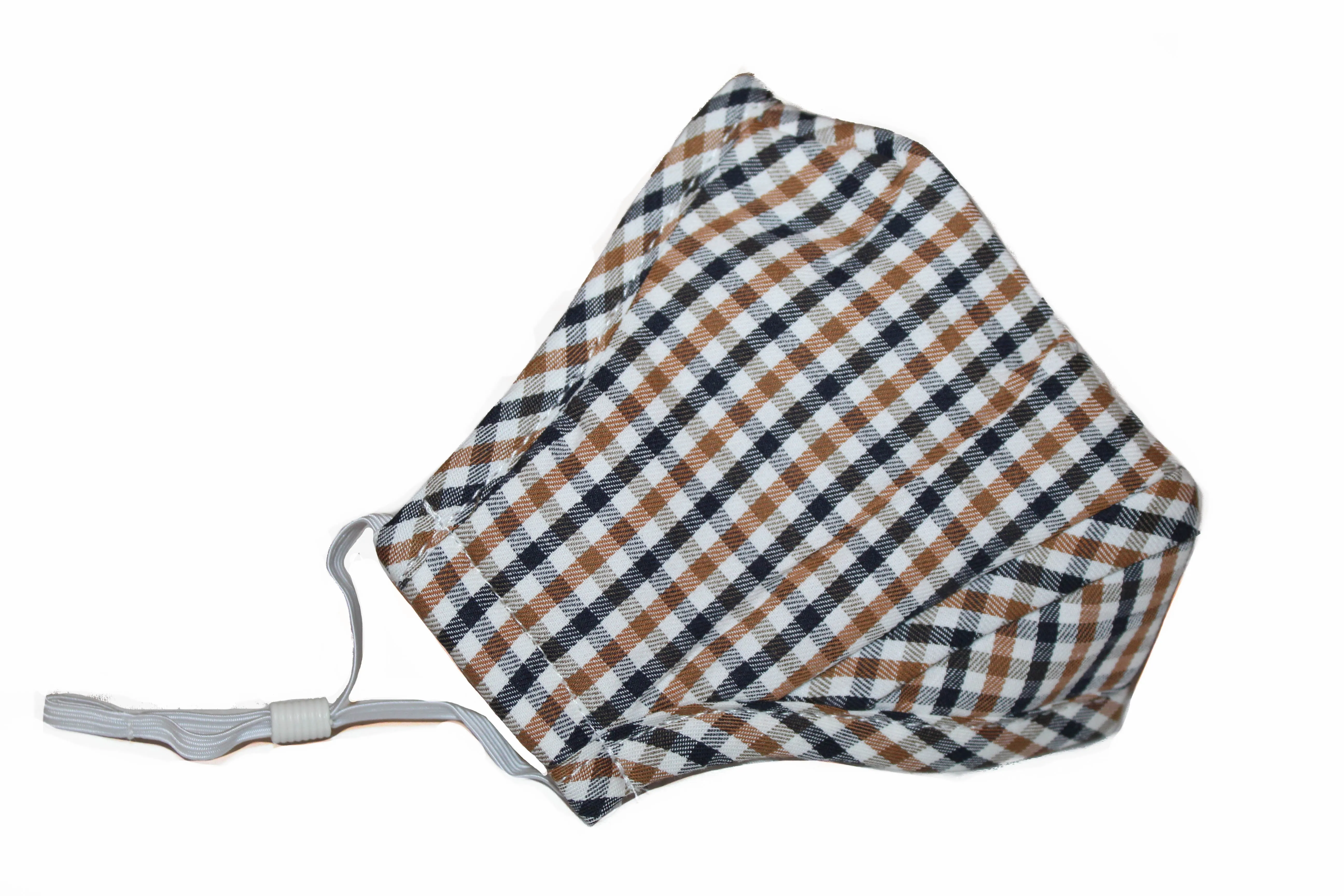 Non Medical Multicolor Plaid Light Weight & Comfortable Wear Face Mask/Covering